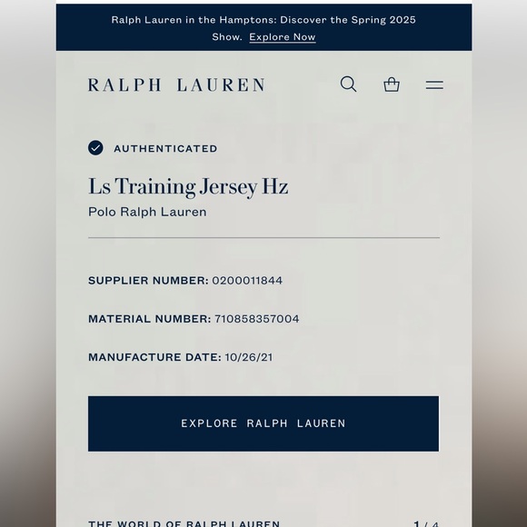 Polo Ralph Lauren Golf LS training Performance Half zip - Picture 2 of 6